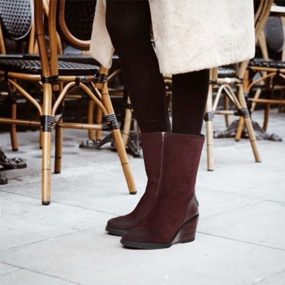 sorel after hours wedge boot